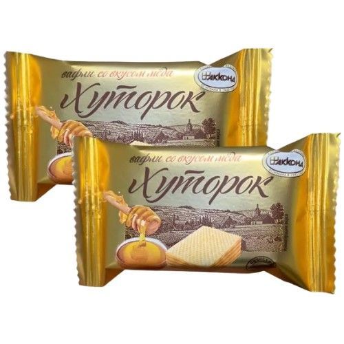 АККОНД Вафли ХУТОРОК со вкусом мёда 500г