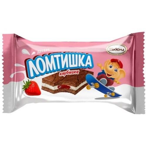 АККОНД Десерт ЛОМТИШКА клубника 1кг