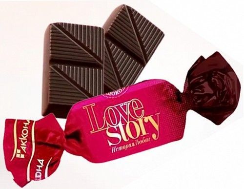 АККОНД Мини-шоколад Лав Стори горький 1кг