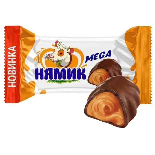 АККОНД Конфеты НЯМИК МЕГА с вареной сгущенкой 1кг