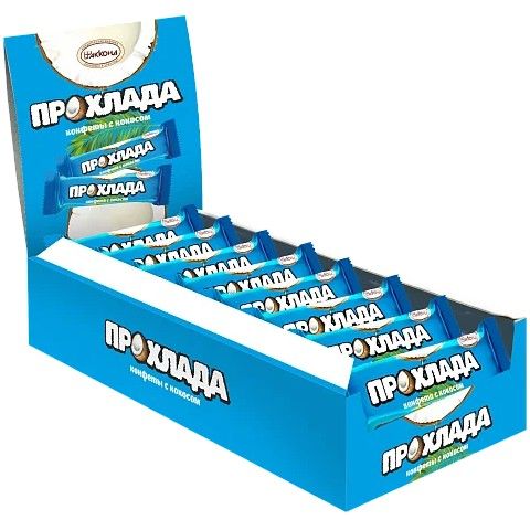 АККОНД Конфеты ПРОХЛАДА с  кокосом 40г