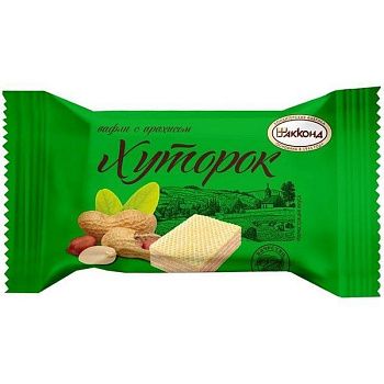 АККОНД Вафли ХУТОРОК с арахисом 300г