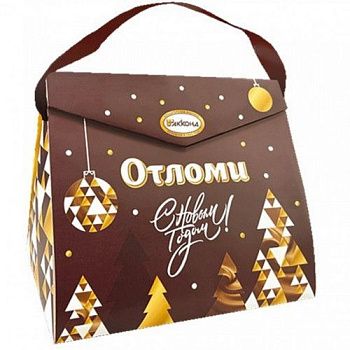 АККОНД Новогодний подарок №1 Ассорти "Отломи" 360г (сумочка VIP)