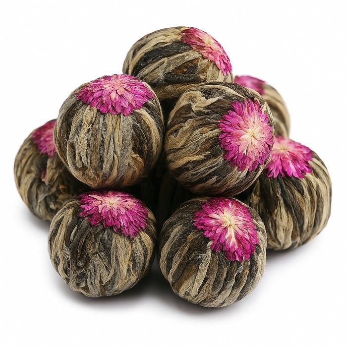 Моли Юй Лун Тао (Жасминовый персик дракона), чай лис. зел. аром. шт.