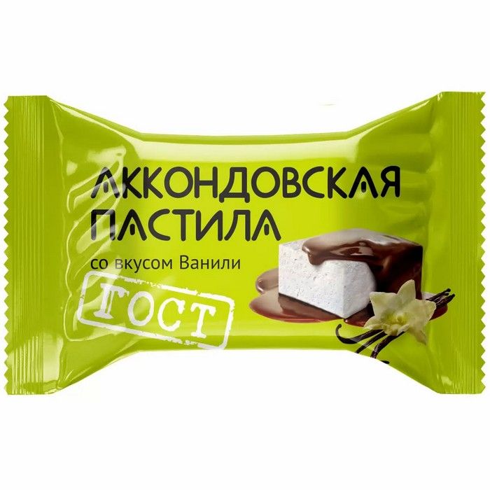 АККОНД Пастила АККОНДОВСКАЯ макси со вкусом Ванили 1кг