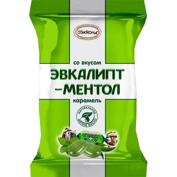 АККОНД Карамель со вкусом Эвкалипт-Ментол 150г