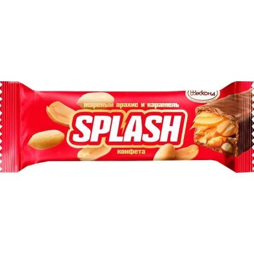 АККОНД Конфеты SPLASH жареный арахис и карамель 40г