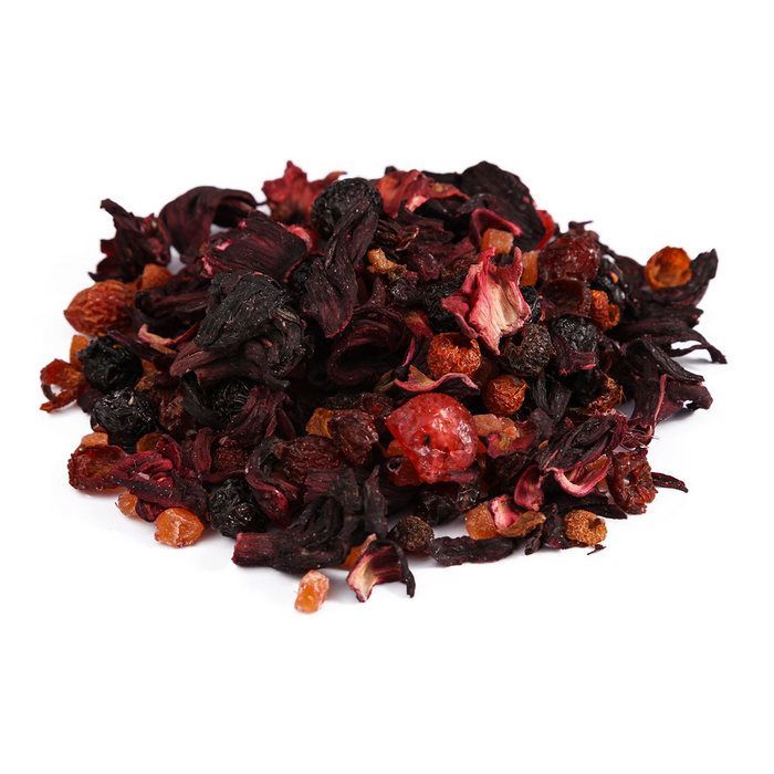 Ароматизированный чайный напиток "Огненная вишня (Каркадэ)" 100г