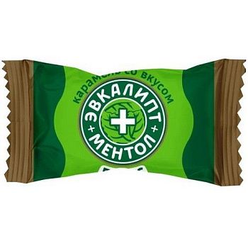 АККОНД Карамель со вкусом Эвкалипт-Ментол ПЛЮС 1кг