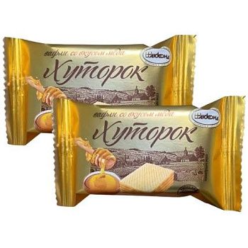 АККОНД Вафли ХУТОРОК со вкусом мёда 500г