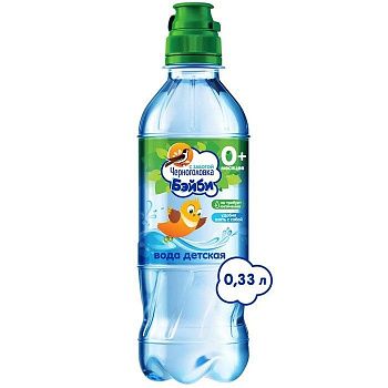 Вода питьевая ЧЕРНОГОЛОВСКАЯ Бейби д/детей 0,33л (н/газ)