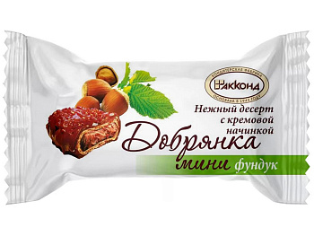 АККОНД Десерт ДОБРЯНКА мини фундук 500г