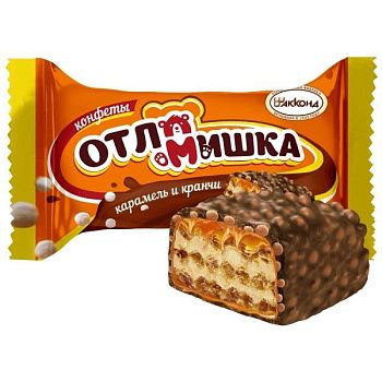 АККОНД Конфеты ОТЛОМИШКА карамель и кранчи 1кг