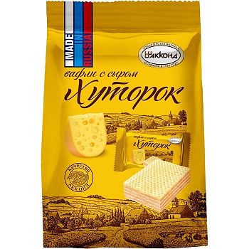 АККОНД Вафли ХУТОРОК с сыром 90г