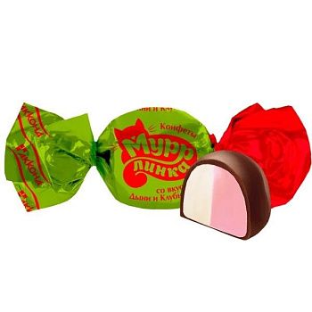 АККОНД Конфеты МУРРЛИНКА со вкусом Дыни и Клубники 1кг
