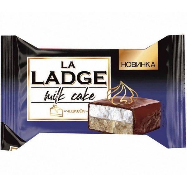 Акконд Конфеты LA LADGE milk cake чизкейк 1кг Акконд Конфеты LA LADGE milk cake чизкейк 1кг